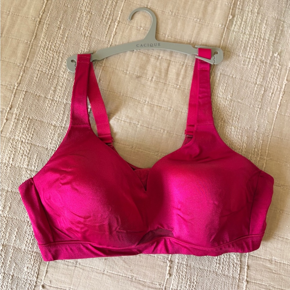 Women's Lane Bryant Comfort Bliss Lightly Lined No Wire Bra Size 42D